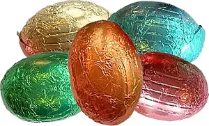 Staniolägg mjölkchoklad hasselnötskräm 5 g Italienska Crispo