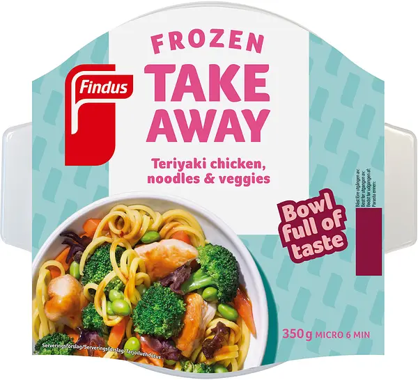 Kyckling Teriyaki Findus Frozen Take Away - bild 1