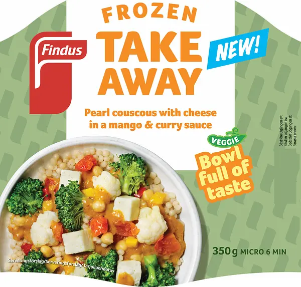 Pärlcouscous Findus Frozen Take Away - bild 1