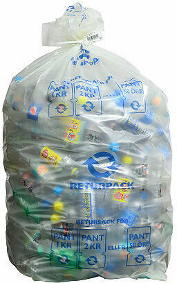 Plastsäck RETURBURK & PET Stor 370 liter - bild 1