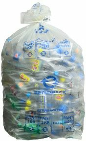 Plastsäck RETURBURK & PET Liten 240 liter - bild 1