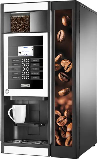 Wittenborg 9000 B2C 1 kvarn Hela Bönor Kaffeautomat - bild 1