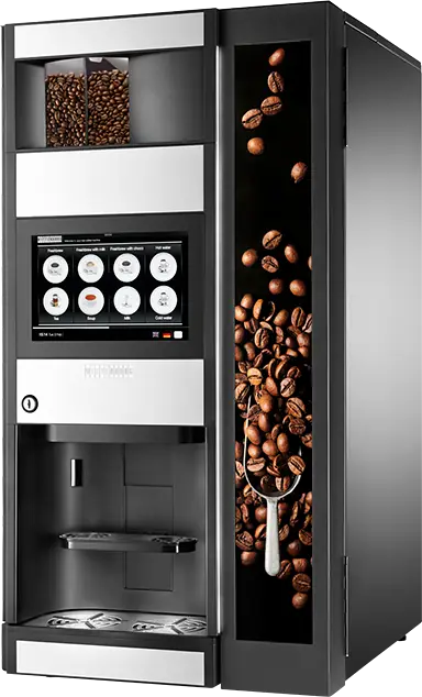 Wittenborg 9100 B2C 2 kvarnar Hela Bönor Kaffeautomat - bild 1
