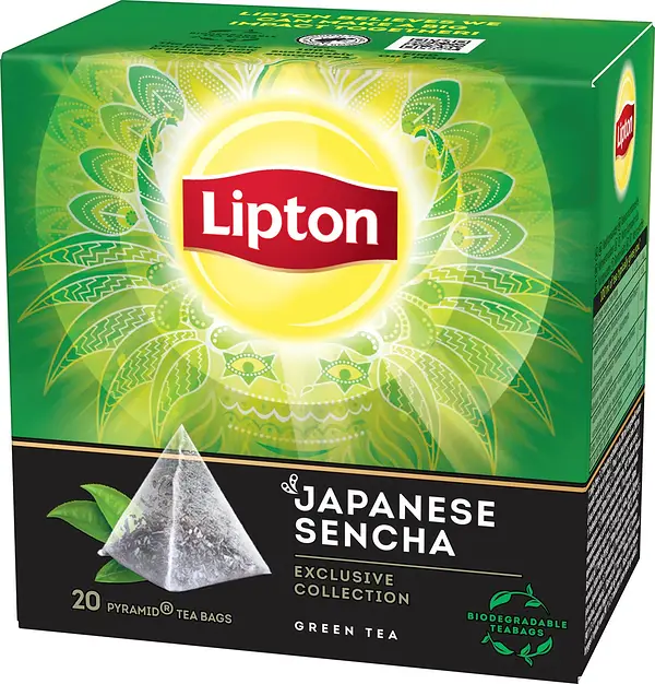 Te Lipton 20p pyramid Green Tea Japanese Sencha - bild 1