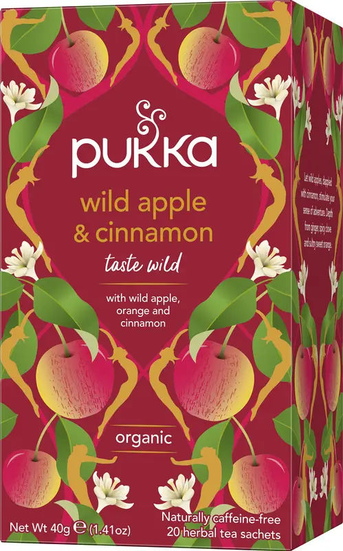 Te Pukka Organic Örtte Wild Apple & Cinnamon - bild 1