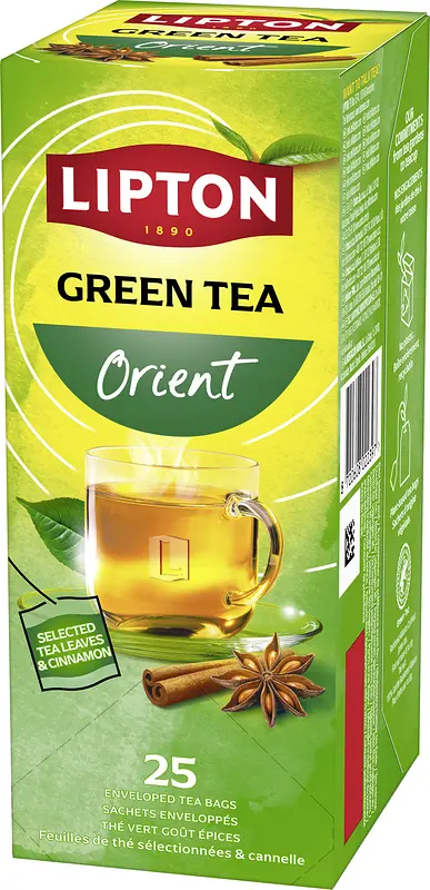 Te Lipton 25p Green Tea Orient RA - bild 1
