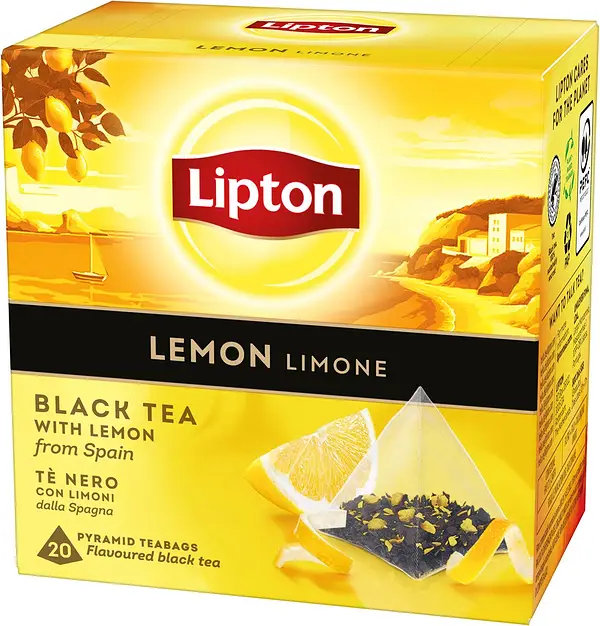 Te Lipton 20p pyramid Lemon - bild 1