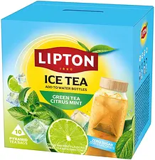 Ice Tea Lipton Green Tea Citrus Mint Zero Sugar
