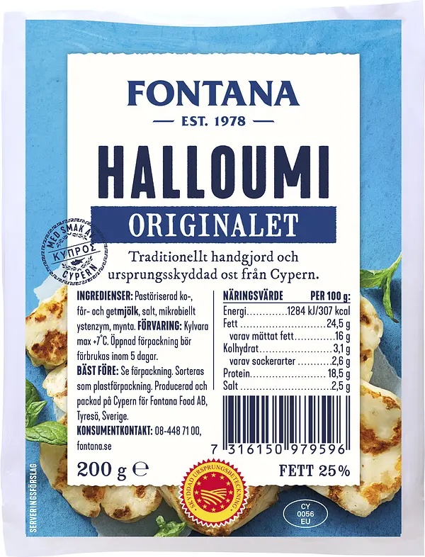 Halloumi Originalet PDO Fontana - bild 1