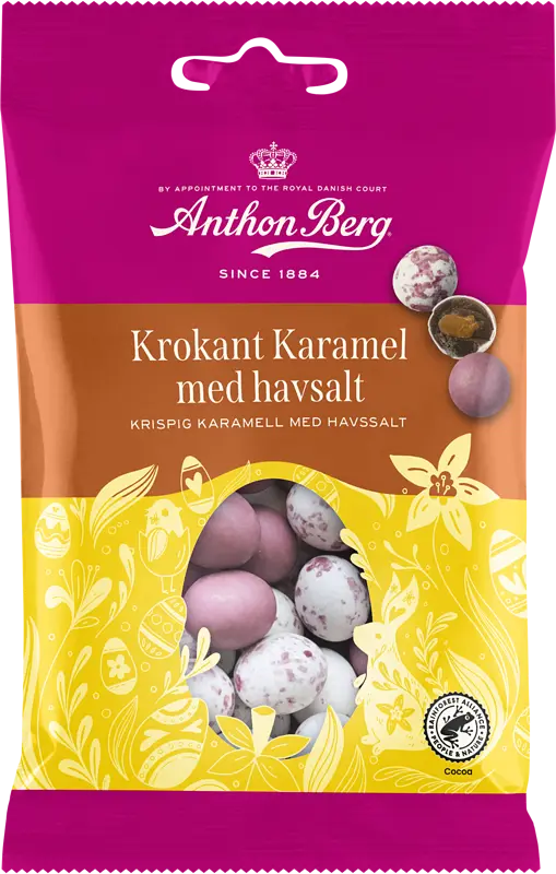 Krokant Karamel med Havssalt påse Anthon Berg - bild 1