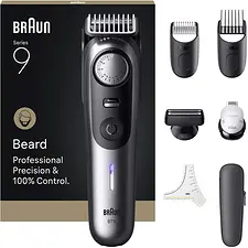 Skäggtrimmer BT 9520 Satin Chrome Braun