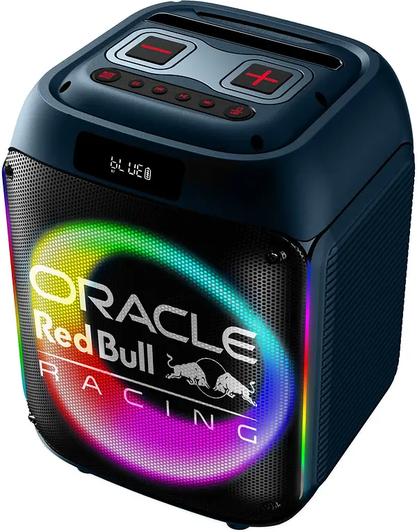 Partyhögtalare Bluetooth RGB 40W RB-SK250 Blå Oracle Red Bul - bild 1