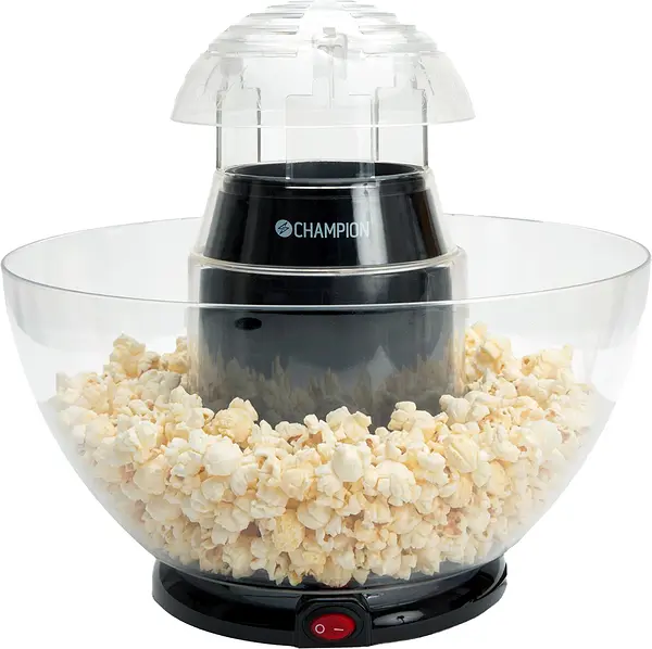 Popcornmaskin Pop-in-bowl PCM300 Svart Metallic Champion - bild 1