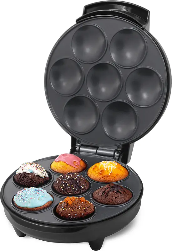 Muffin Maker Ceramic Svart 7 Muffins 700 W Champion - bild 1