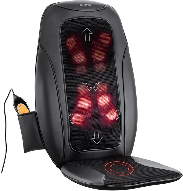 Massagedyna 3D Infraröd Värme 3-Zon MD210 Svart Champion - bild 1