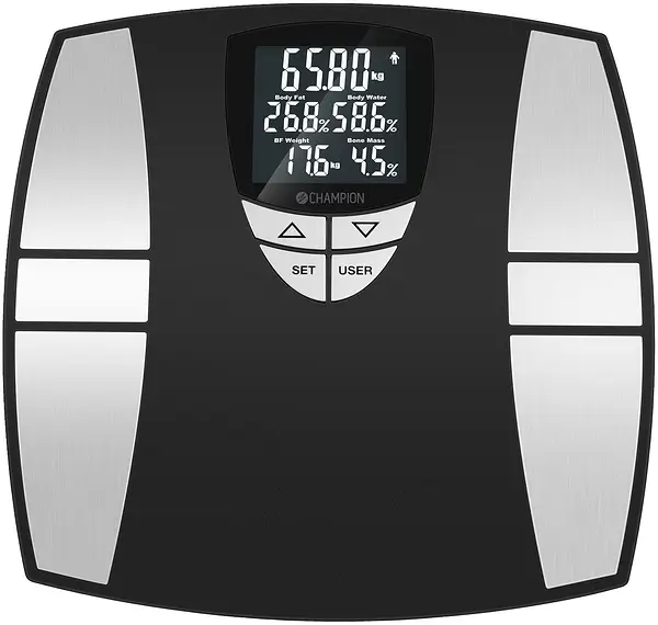 Personvåg Body Fat PV310 Svart/Silver Champion - bild 1