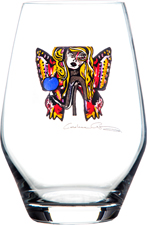 Dricksglas Love is Joy Carolina Gynning