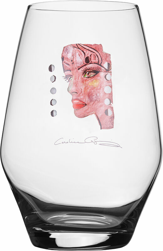 Dricksglas Moonlight Queen Pink Carolina Gynning - bild 1