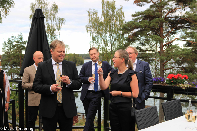 V&auml;lkomstdrink Torebrings 40 &aring;rs jublieum