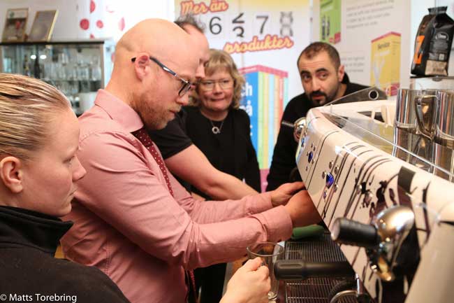 Coffee Professional Barista utbildning Torebrings