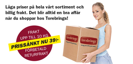 L&auml;gre fraktpris Torebrings