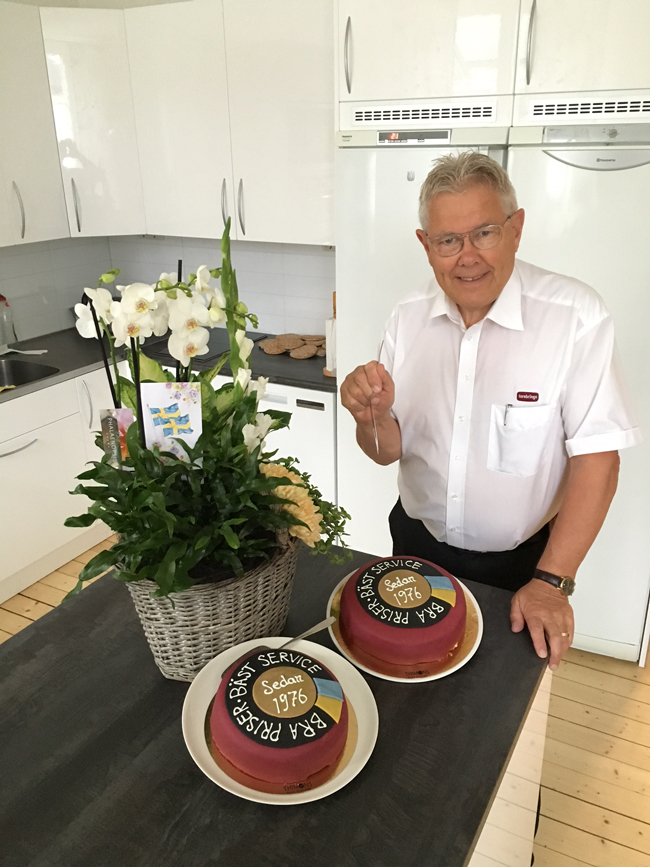 Matts 40 &aring;rs t&aring;rta Bra Priser B&auml;st service sedan 1976