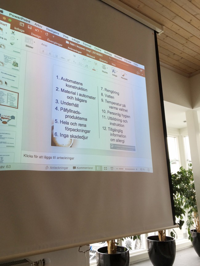 Utbildning R&auml;tt i koppen hos Torebrings