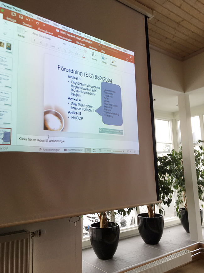 Utbildning R&auml;tt i koppen hos Torebrings