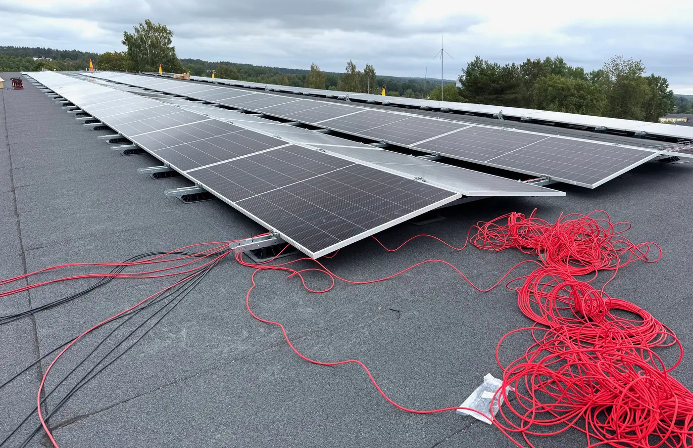 Solceller installation 2025 Torebrings Grossist AB