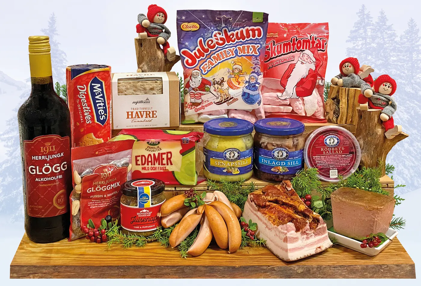Tomtelådor & Matgåvor